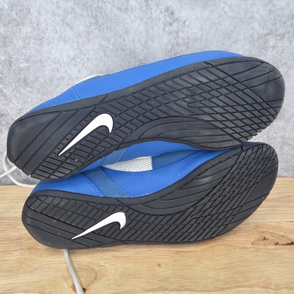 Nike Fury Wrestling Shoes Mens 10.5 Blue MMA Boxing Shoes Sneakers AO2416-401 - Picture 11 of 12